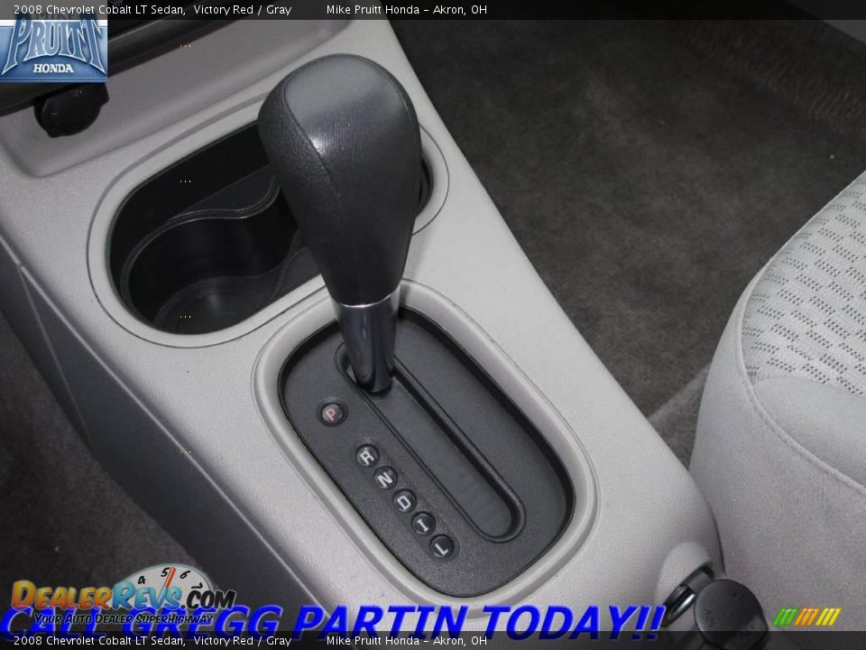 2008 Chevrolet Cobalt LT Sedan Victory Red / Gray Photo #21