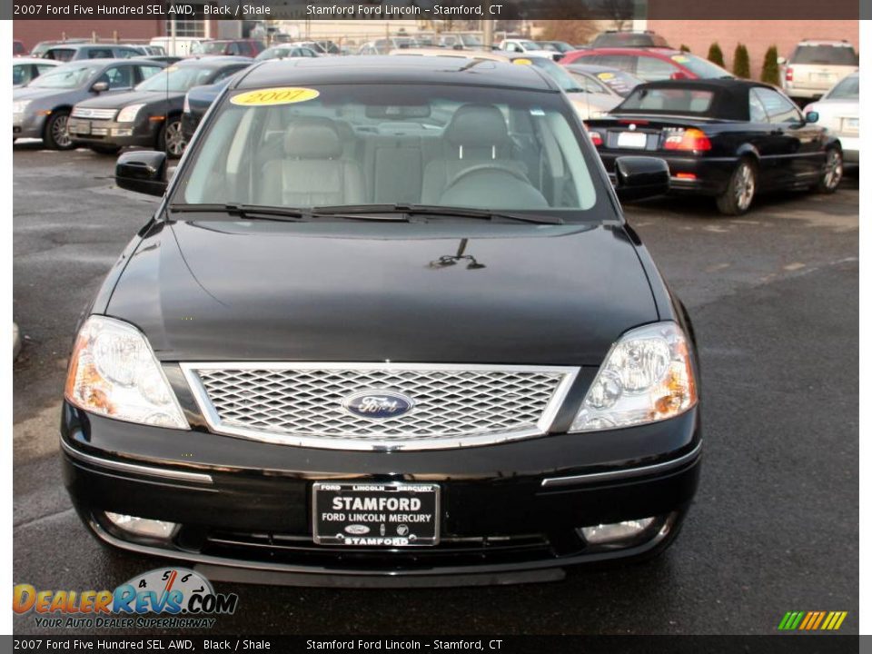 2007 Ford Five Hundred SEL AWD Black / Shale Photo #2