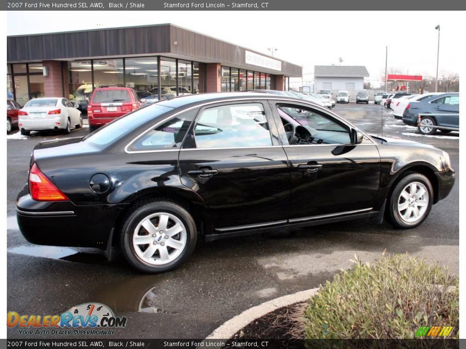 2007 Ford Five Hundred SEL AWD Black / Shale Photo #4