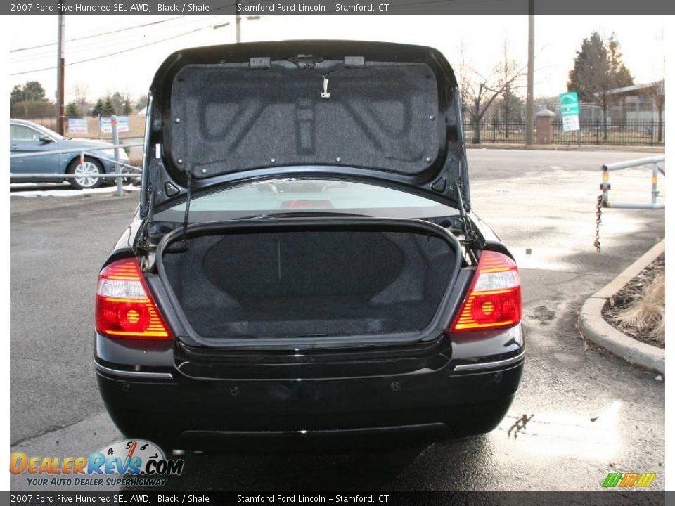 2007 Ford Five Hundred SEL AWD Black / Shale Photo #7