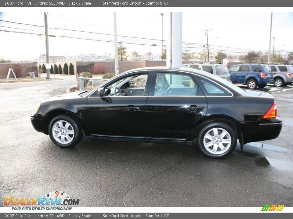 2007 Ford Five Hundred SEL AWD Black / Shale Photo #9