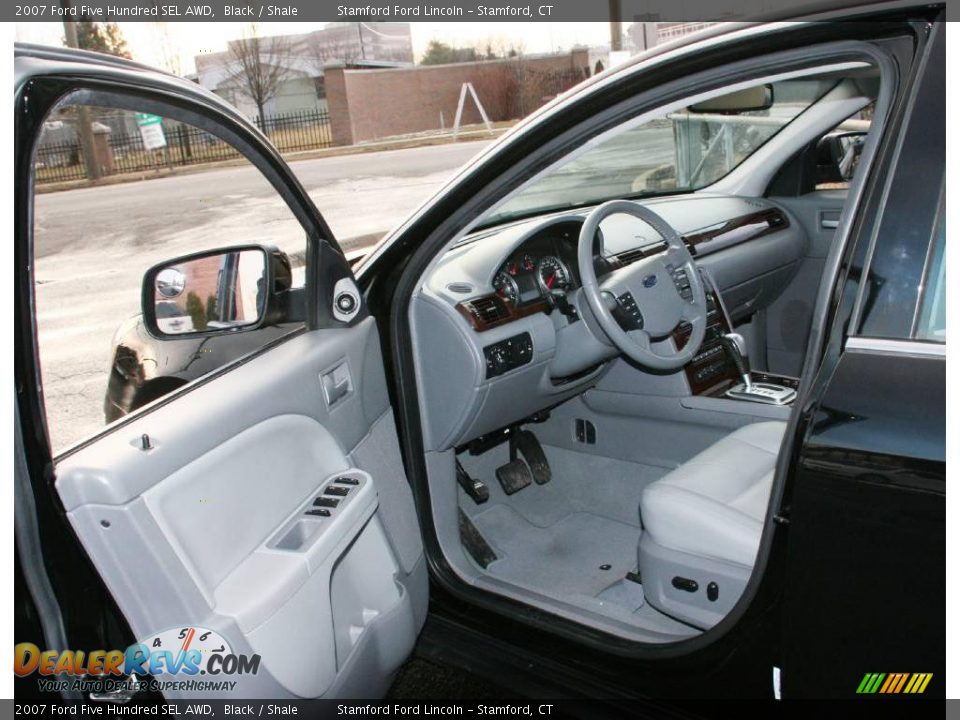 2007 Ford Five Hundred SEL AWD Black / Shale Photo #10