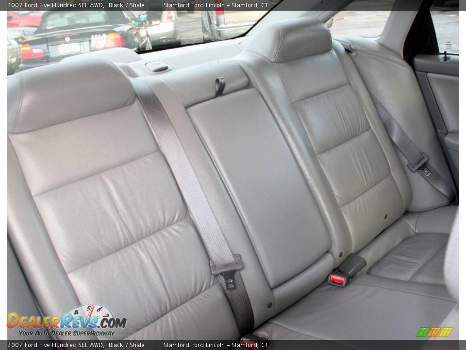 2007 Ford Five Hundred SEL AWD Black / Shale Photo #14