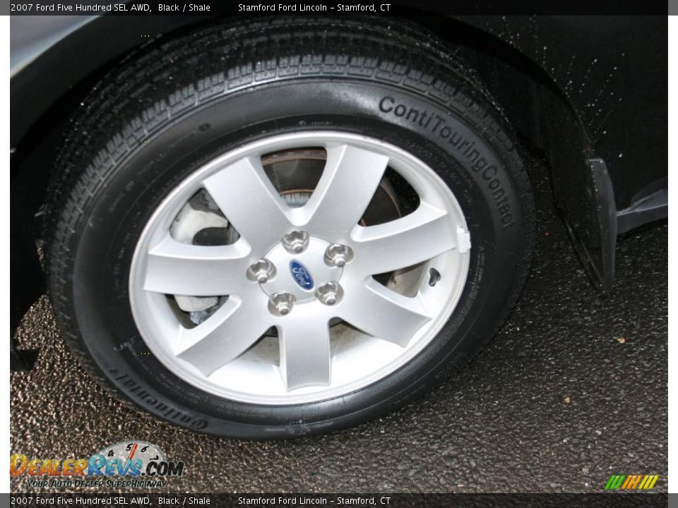 2007 Ford Five Hundred SEL AWD Black / Shale Photo #15