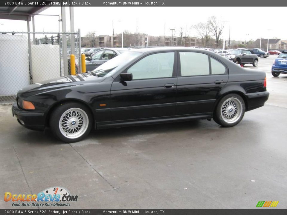 2000 BMW 5 Series 528i Sedan Jet Black / Black Photo #1