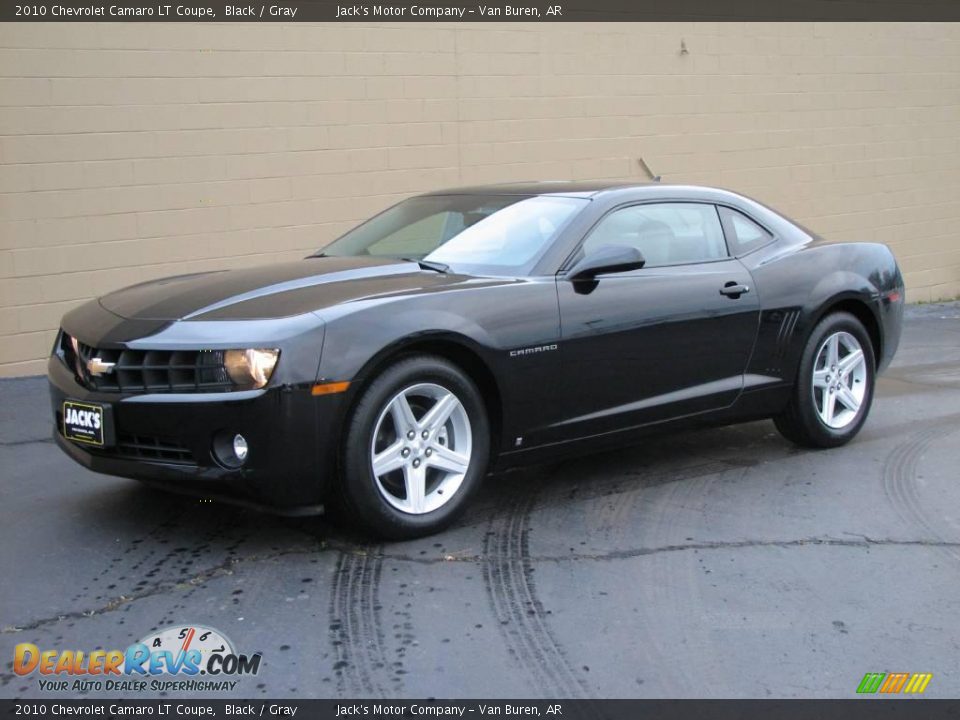 2010 Chevrolet Camaro LT Coupe Black / Gray Photo #2