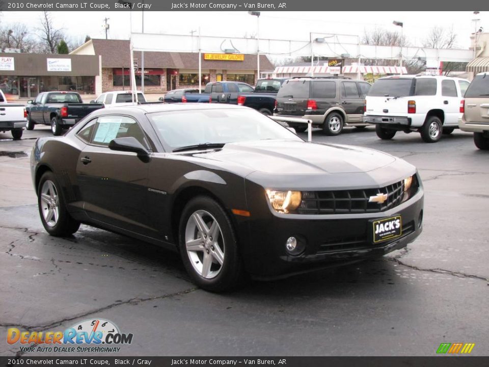 2010 Chevrolet Camaro LT Coupe Black / Gray Photo #4