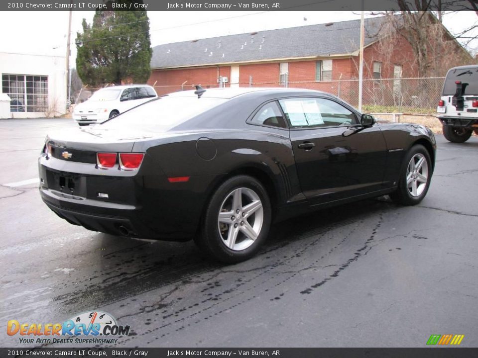 2010 Chevrolet Camaro LT Coupe Black / Gray Photo #5