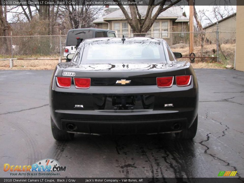 2010 Chevrolet Camaro LT Coupe Black / Gray Photo #6