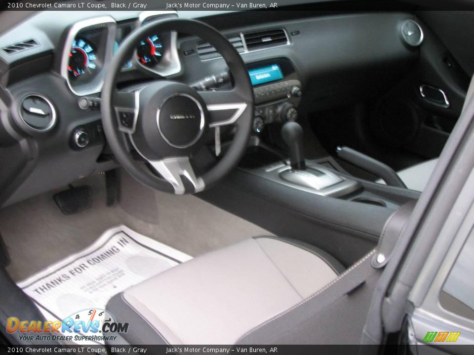 2010 Chevrolet Camaro LT Coupe Black / Gray Photo #8
