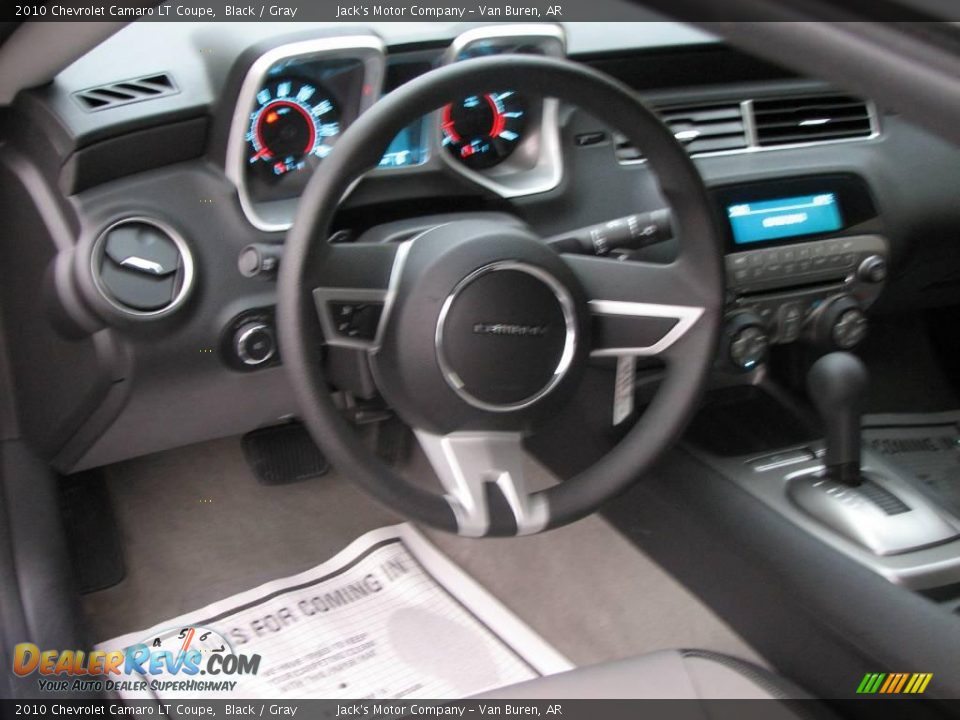2010 Chevrolet Camaro LT Coupe Black / Gray Photo #9