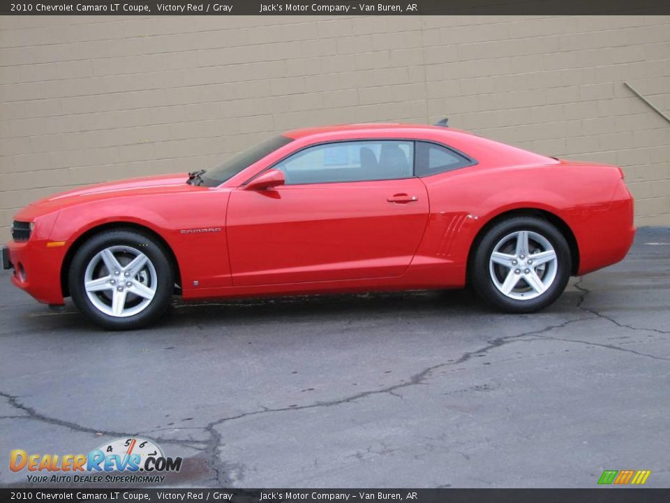 2010 Chevrolet Camaro LT Coupe Victory Red / Gray Photo #1