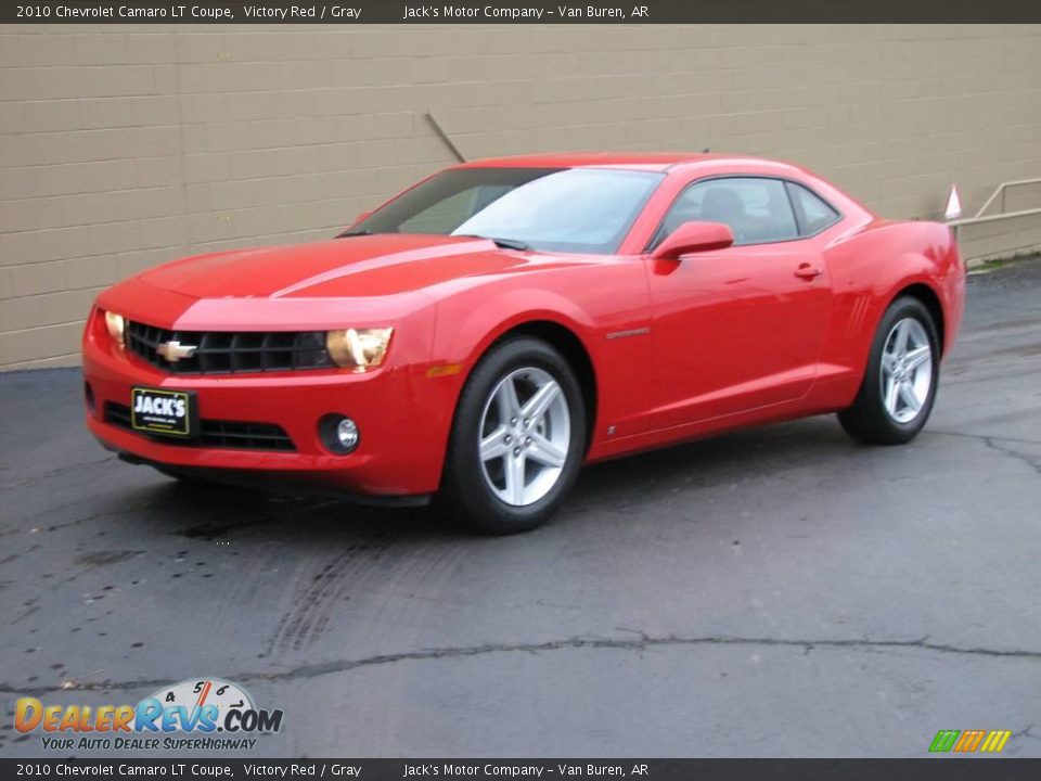 2010 Chevrolet Camaro LT Coupe Victory Red / Gray Photo #2