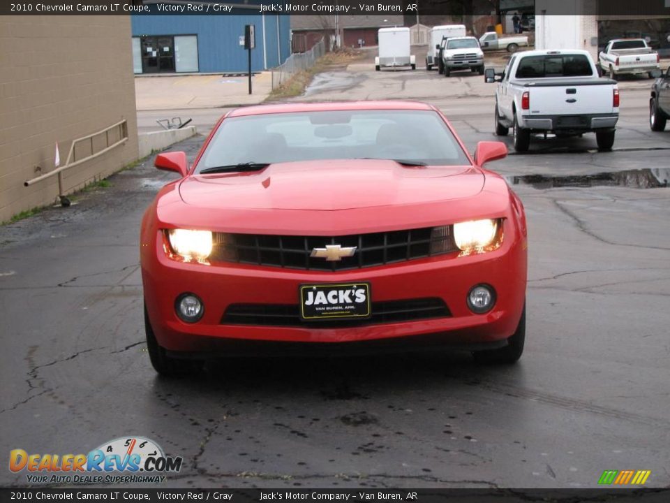 2010 Chevrolet Camaro LT Coupe Victory Red / Gray Photo #3