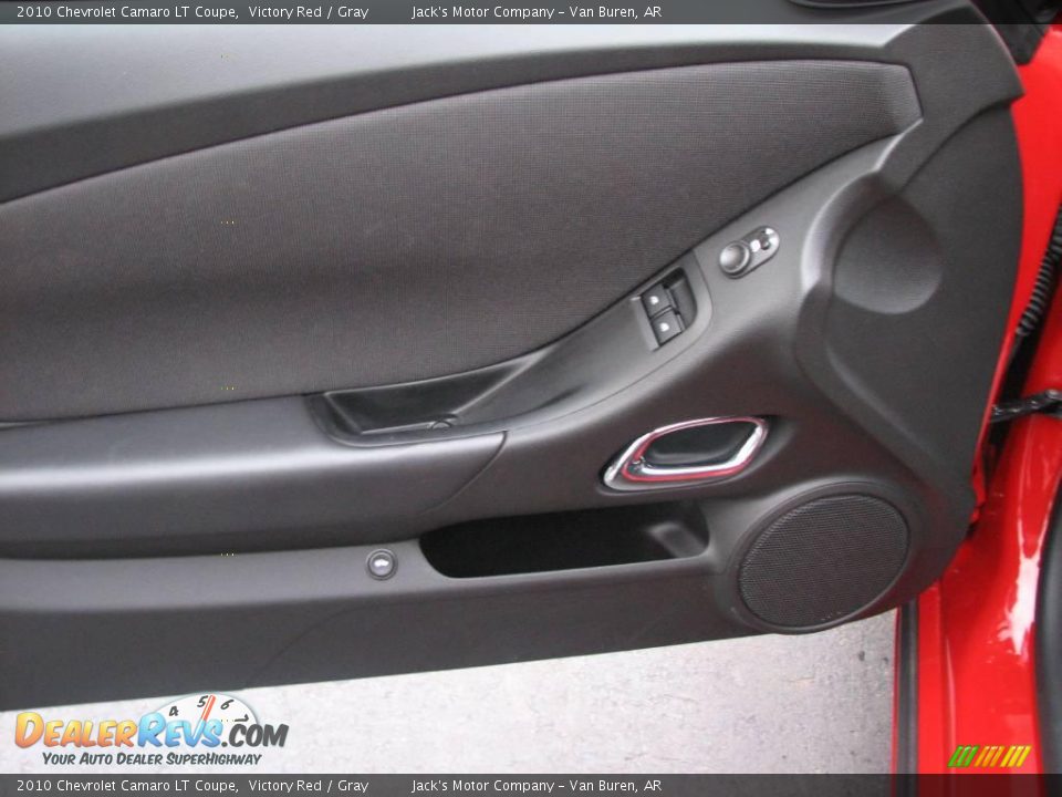 2010 Chevrolet Camaro LT Coupe Victory Red / Gray Photo #10