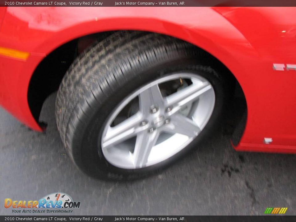 2010 Chevrolet Camaro LT Coupe Victory Red / Gray Photo #11
