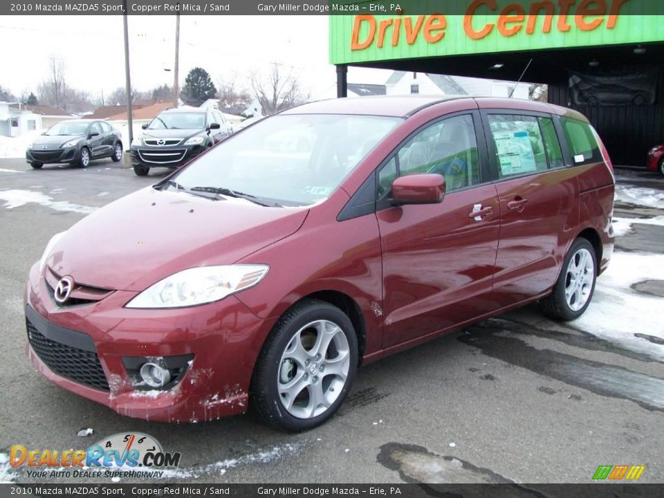 2010 Mazda MAZDA5 Sport Copper Red Mica / Sand Photo #1