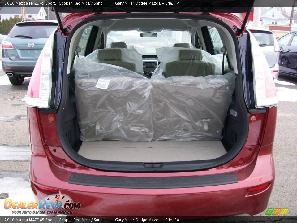 2010 Mazda MAZDA5 Sport Copper Red Mica / Sand Photo #5