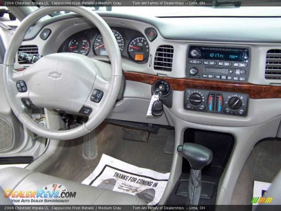 2004 Chevrolet Impala LS Cappuccino Frost Metallic / Medium Gray Photo #16