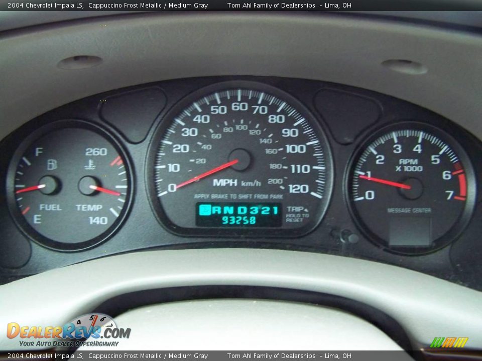 2004 Chevrolet Impala LS Cappuccino Frost Metallic / Medium Gray Photo #19