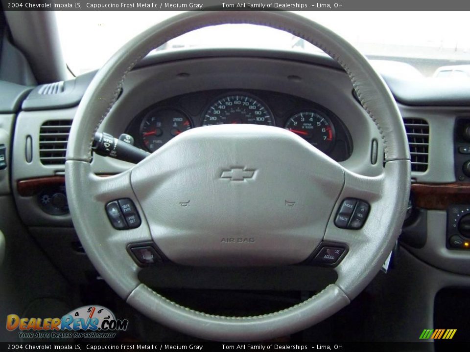 2004 Chevrolet Impala LS Cappuccino Frost Metallic / Medium Gray Photo #20