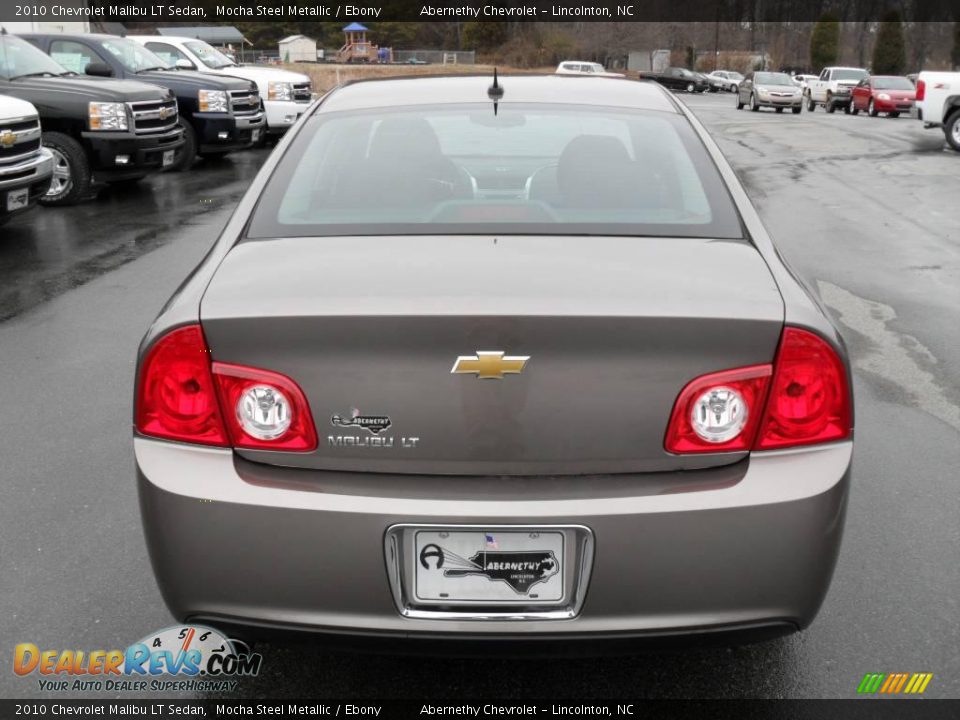 2010 Chevrolet Malibu LT Sedan Mocha Steel Metallic / Ebony Photo #3