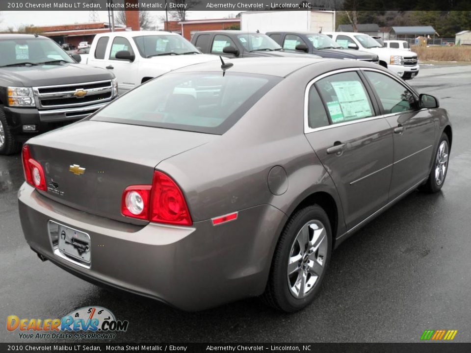 2010 Chevrolet Malibu LT Sedan Mocha Steel Metallic / Ebony Photo #4