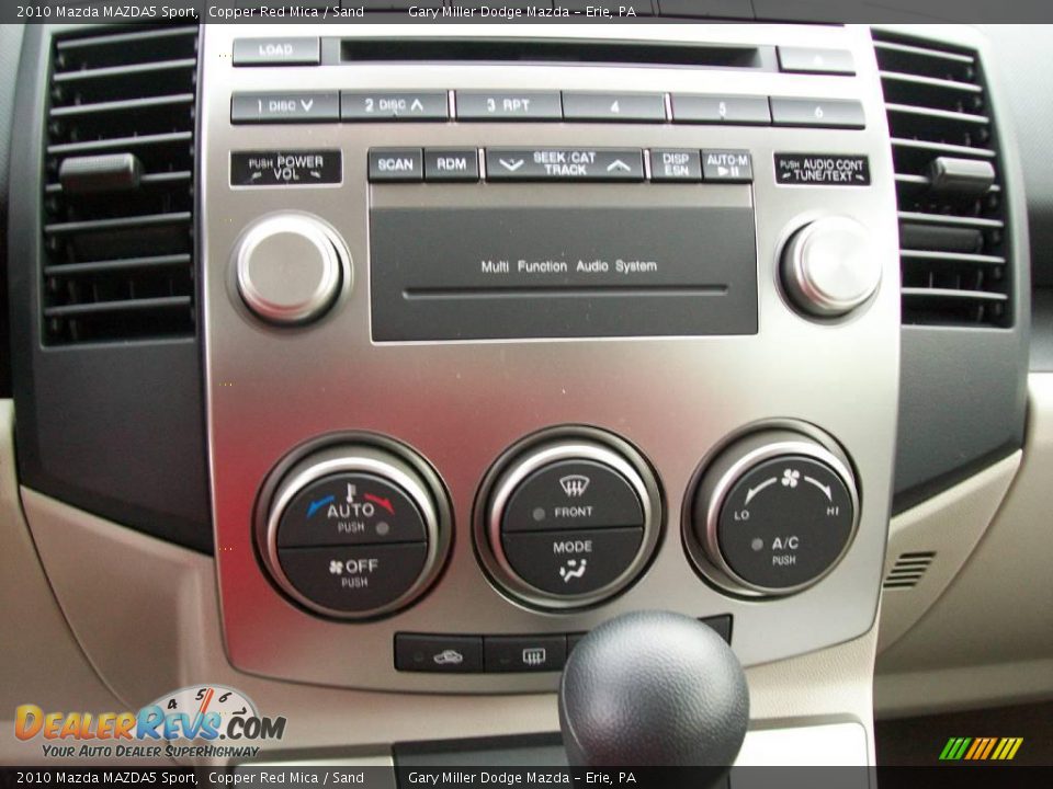2010 Mazda MAZDA5 Sport Copper Red Mica / Sand Photo #14