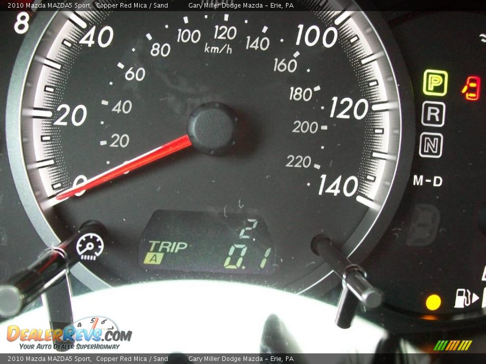 2010 Mazda MAZDA5 Sport Copper Red Mica / Sand Photo #15