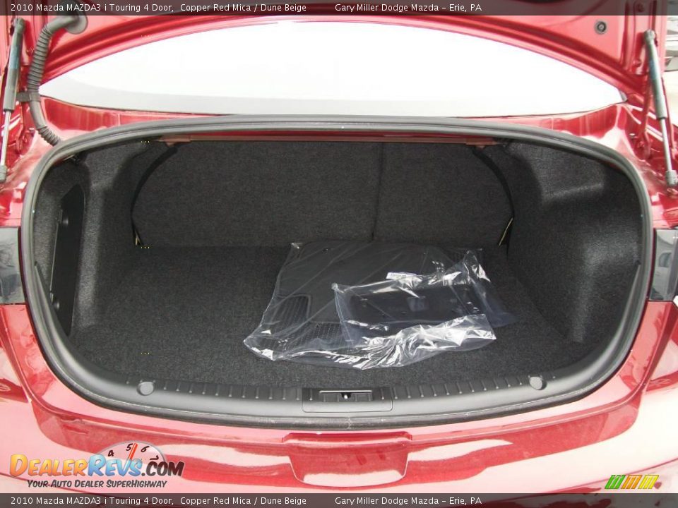 2010 Mazda MAZDA3 i Touring 4 Door Copper Red Mica / Dune Beige Photo #4