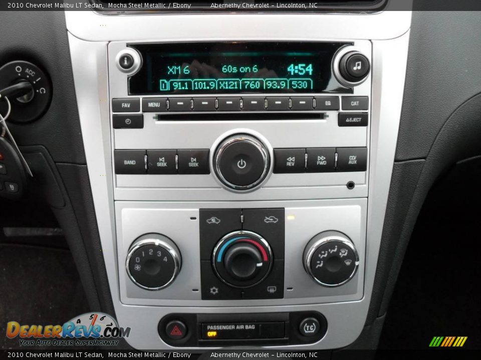 2010 Chevrolet Malibu LT Sedan Mocha Steel Metallic / Ebony Photo #12