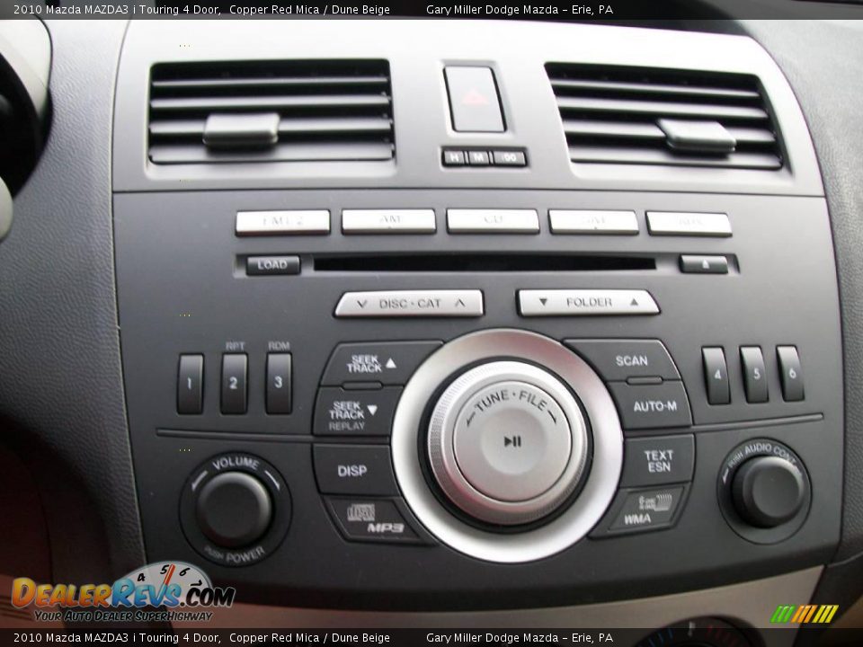 2010 Mazda MAZDA3 i Touring 4 Door Copper Red Mica / Dune Beige Photo #14