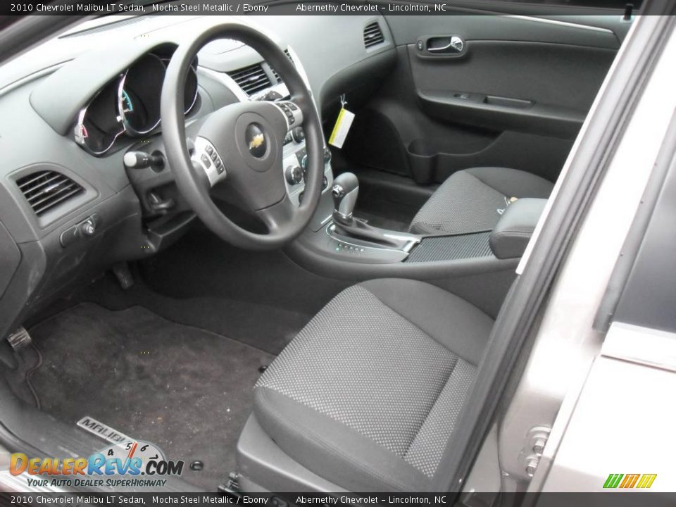 2010 Chevrolet Malibu LT Sedan Mocha Steel Metallic / Ebony Photo #25