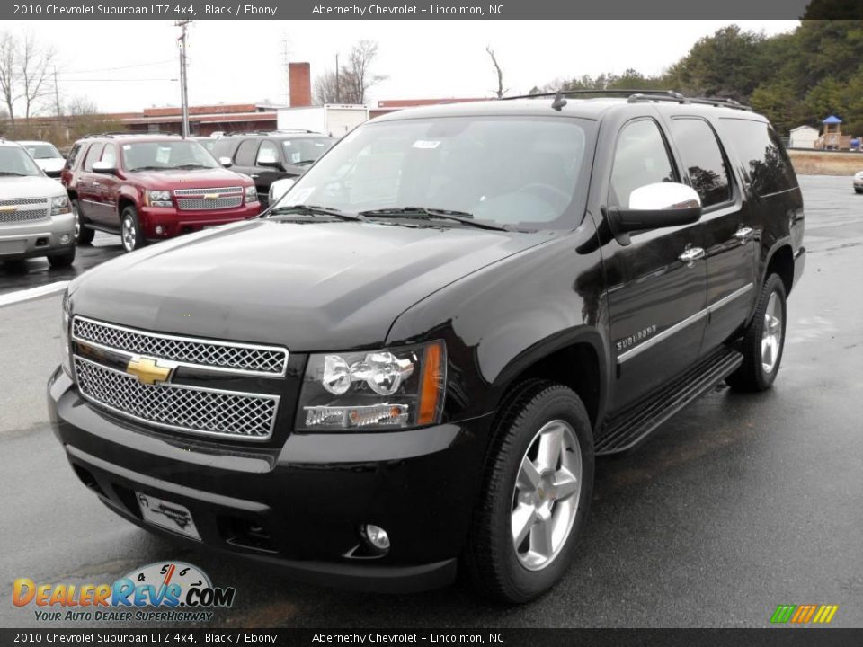 2010 Chevrolet Suburban LTZ 4x4 Black / Ebony Photo #1