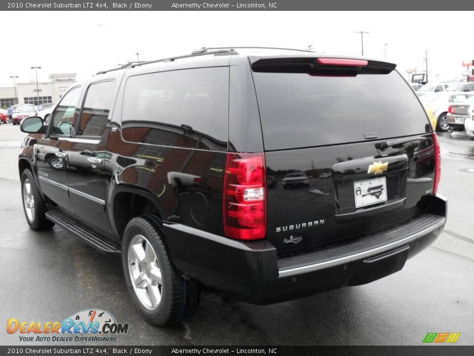 2010 Chevrolet Suburban LTZ 4x4 Black / Ebony Photo #2