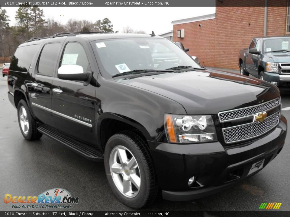 2010 Chevrolet Suburban LTZ 4x4 Black / Ebony Photo #5