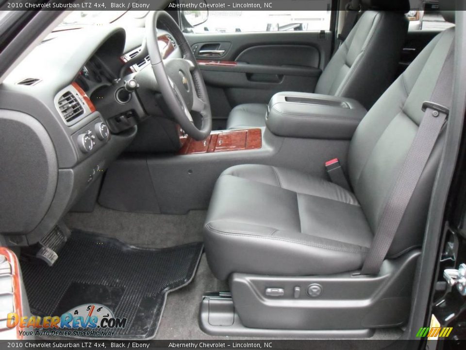 2010 Chevrolet Suburban LTZ 4x4 Black / Ebony Photo #9