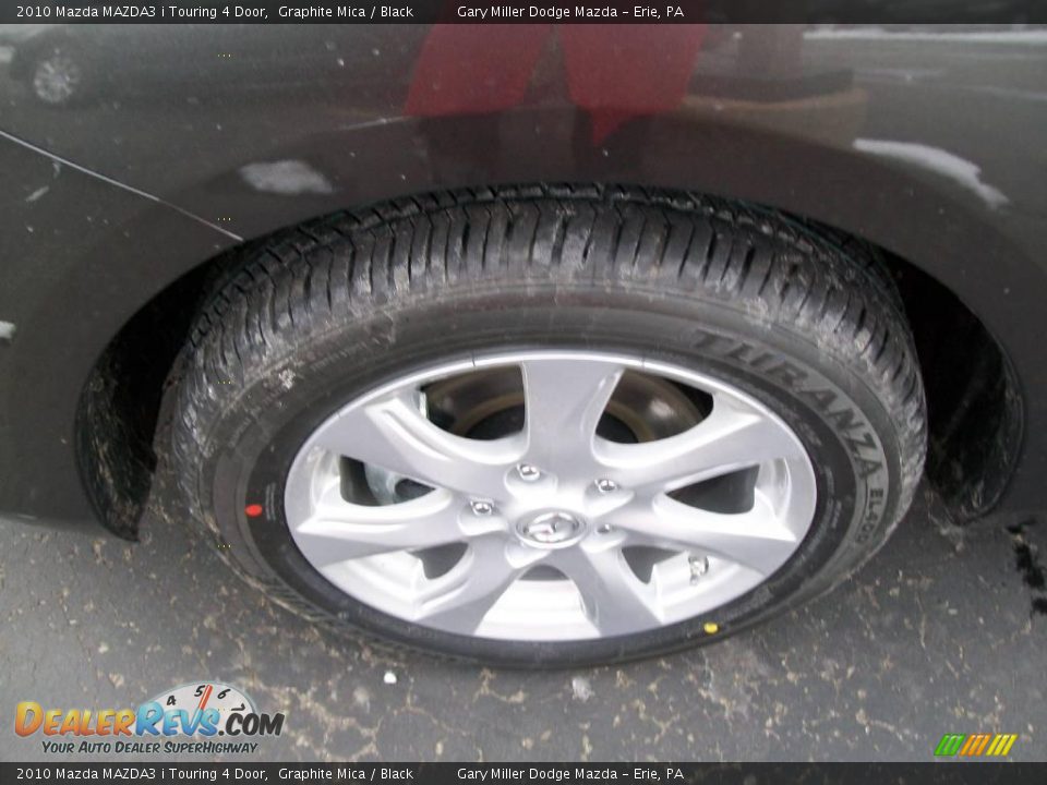 2010 Mazda MAZDA3 i Touring 4 Door Graphite Mica / Black Photo #10