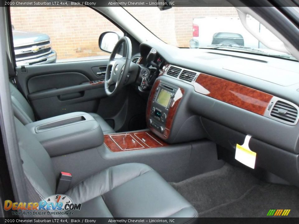 2010 Chevrolet Suburban LTZ 4x4 Black / Ebony Photo #22