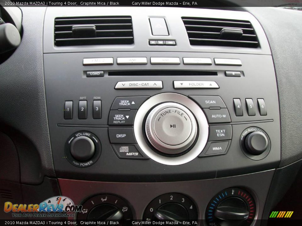 2010 Mazda MAZDA3 i Touring 4 Door Graphite Mica / Black Photo #14