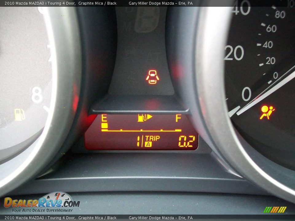 2010 Mazda MAZDA3 i Touring 4 Door Graphite Mica / Black Photo #15