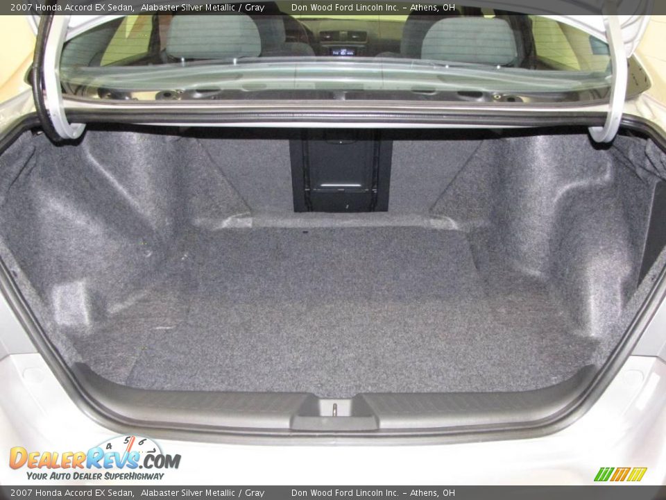 2007 Honda Accord EX Sedan Alabaster Silver Metallic / Gray Photo #9