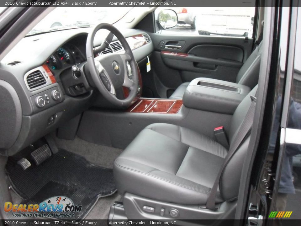 2010 Chevrolet Suburban LTZ 4x4 Black / Ebony Photo #28