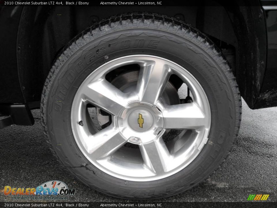 2010 Chevrolet Suburban LTZ 4x4 Black / Ebony Photo #29