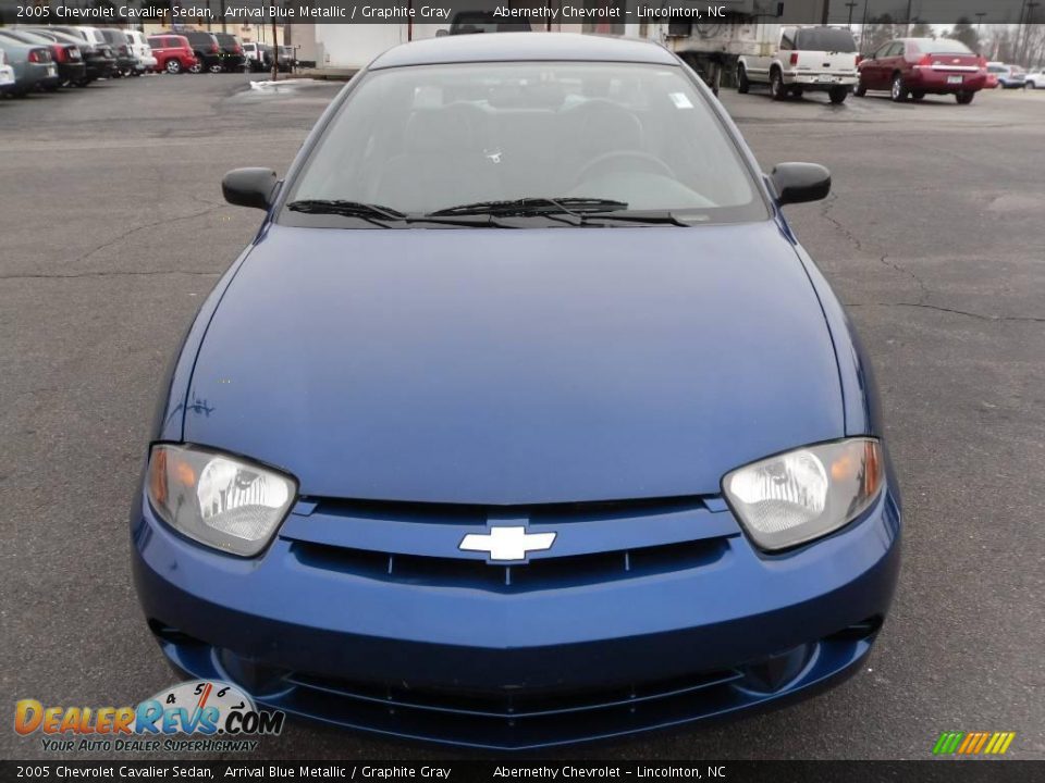 2005 Chevrolet Cavalier Sedan Arrival Blue Metallic / Graphite Gray Photo #6