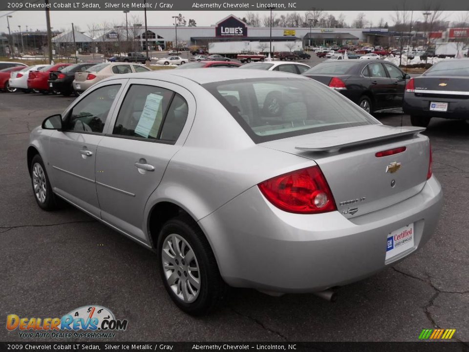 2009 Chevrolet Cobalt LT Sedan Silver Ice Metallic / Gray Photo #2
