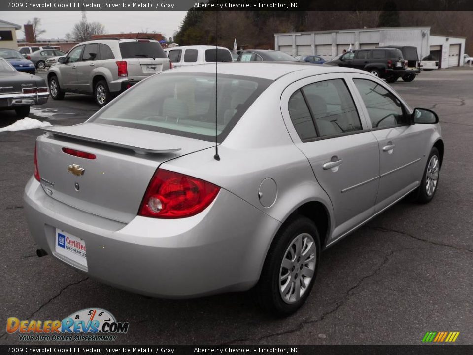 2009 Chevrolet Cobalt LT Sedan Silver Ice Metallic / Gray Photo #4