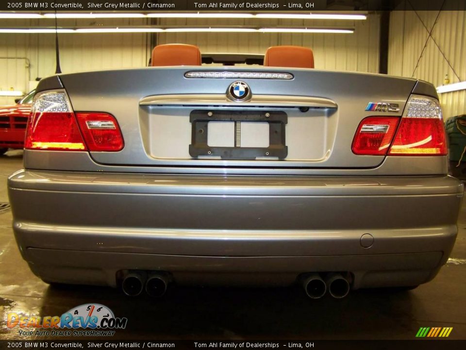 2005 BMW M3 Convertible Silver Grey Metallic / Cinnamon Photo #5