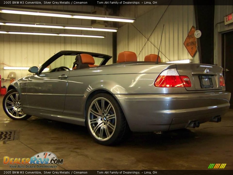 2005 BMW M3 Convertible Silver Grey Metallic / Cinnamon Photo #7