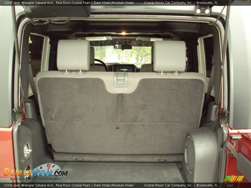 2008 Jeep Wrangler Sahara 4x4 Red Rock Crystal Pearl / Dark Khaki/Medium Khaki Photo #7